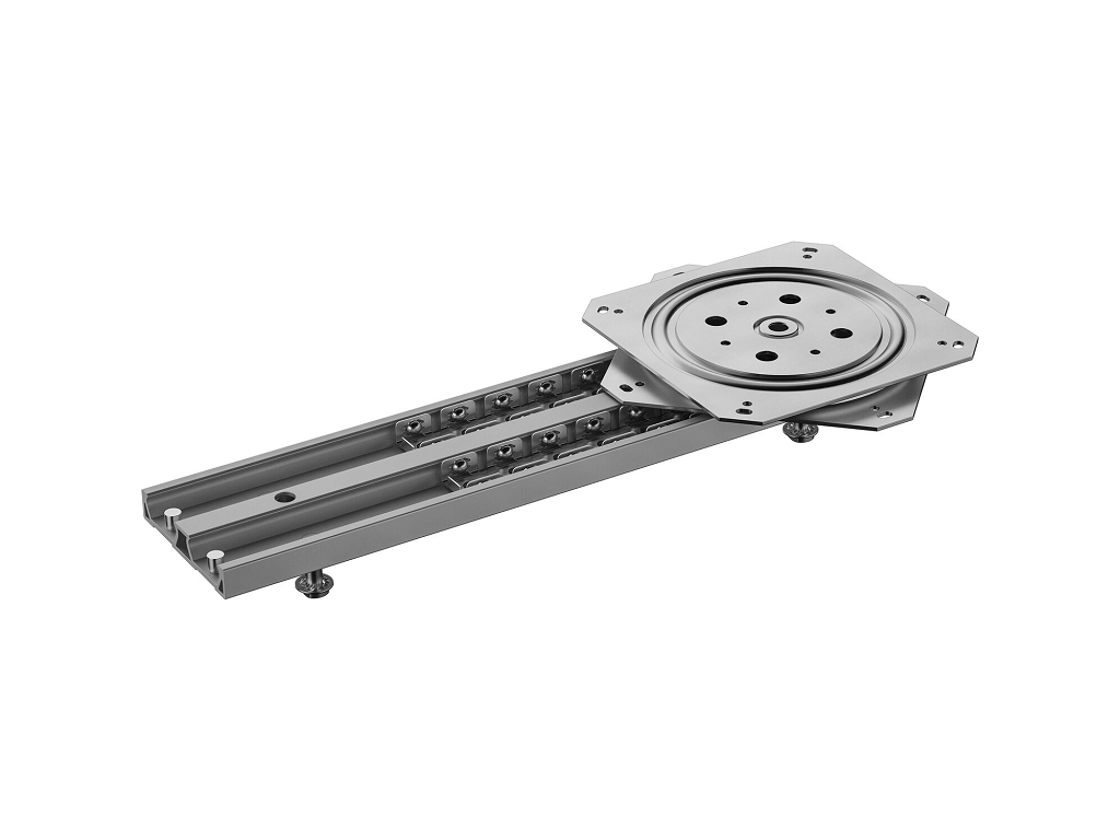 Meccanismo Rototraslante Scorrevole per Tavolo Swing 900 Alluminio Anodizzato/acciaio Zincato mm.700-900 | Omge - immagine 2